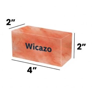 Himalayan Pink Salt Brick – 4" x 2" x 2" (Premium Construction Grade)