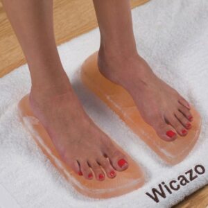 Slab Shape | Natural Himalayan Pink Salt Foot Detox Blocks (Pair)