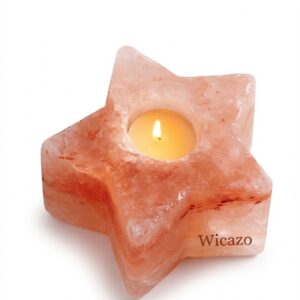 Himalayan Pink Salt Star Shape Tealight Candle Holder