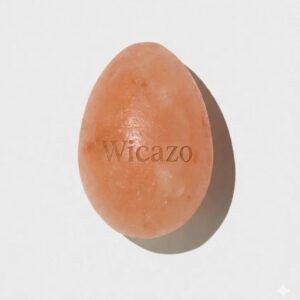 Egg Shape Himalayan Pink Salt Massage Stone