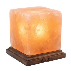 Premium Cube Himalayan Salt Lamp