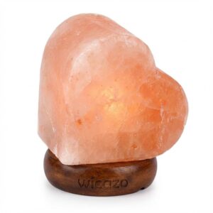 Heart Shape Color-Changing Himalayan USB Salt Lamp